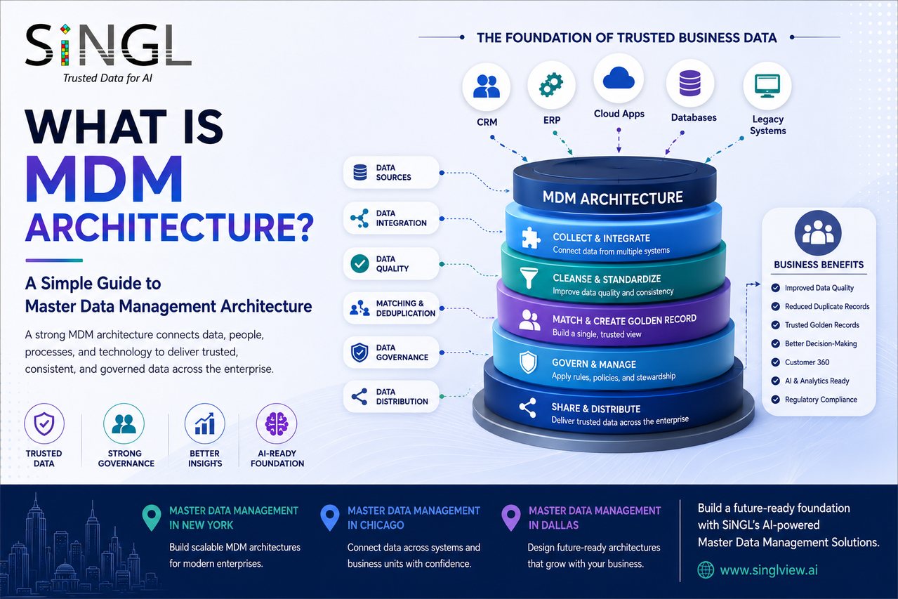 What Is MDM Architecture? A Simple Guide to Master Data Management Architecture